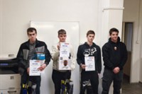 Stříbro pro našeho karosáře v regionálním kole Autoopravář Junior 2025