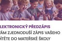 Elektronický předzápis - odkaz níže bude spuštěn v pondělí dne 23.2.2026 - 18.3.2026 do 14:00 hod.